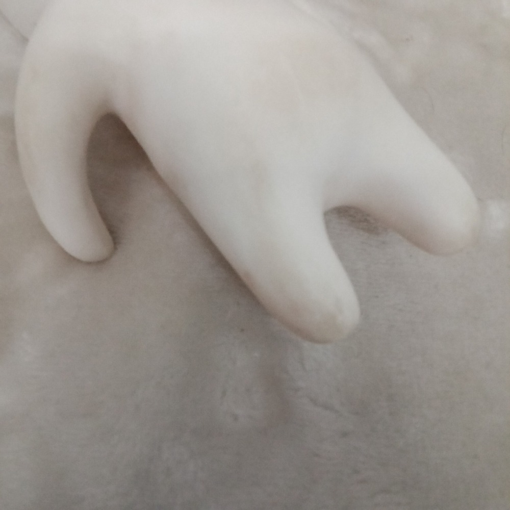 Vintage 1971 Pillsbury Doughboy Poppin Fresh Vinyl Squeeze Toy 7.25 Inch Figure - Picture 4 of 7